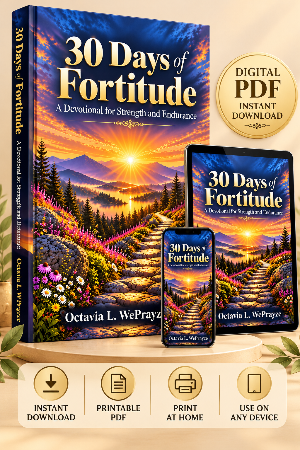 30 Days of Fortitude — Digital Devotional Journal – WE PRAYZE